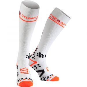 Compressport V2.1 Chaussettes Blanc FR : M (Taille Fabricant : 2M)