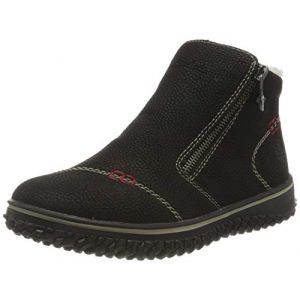 Image de Rieker L4270, Botte Tendance Femme, Noir 00, 38 EU