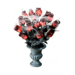 Widmann Vase gothique et roses