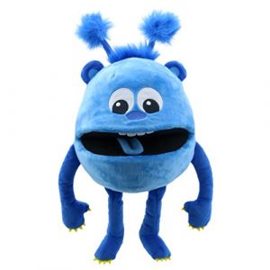 T Puppet Company Baby Monsters Blue Monster Hand Puppet