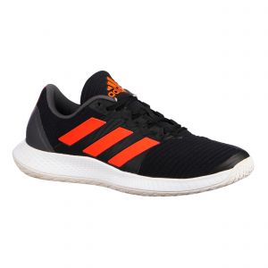 Adidas Badminton Des Chaussures Force Bounce EU 42 Core Black / Solar Red / Grey Five
