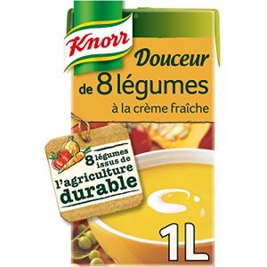 Knorr Soupe Douceur de 8 Légumes à la Crème Fraîche 1 L