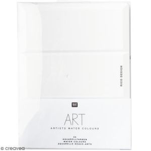 Rico Design Aquarelle beaux-arts - 36 godets