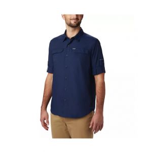 Columbia Silver Ridge EU 2.0 Sweat à manches longues Homme, bleu S T-shirts techniques