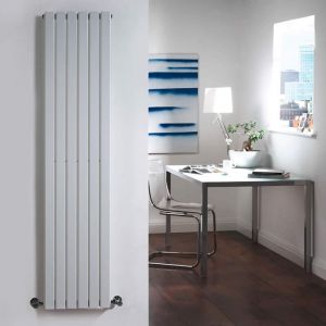 Hudson Reed Radiateur design vertical plat en Acier 1600 x 354 mm 980 Watts