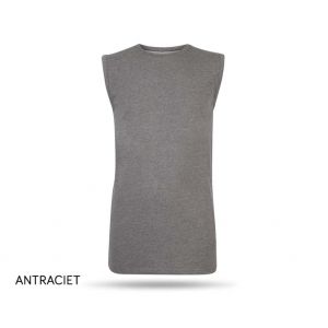 Pierre Cardin T-Shirt sans manches - Gris foncé - Large