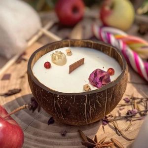 Terre d'Oc Luminante - La bougie qui devient plante Pom'd'Amour 40h