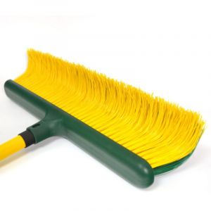Décoweb Balai de jardin pour gazon synthétique - Manche téléscopique