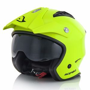 Image de Acerbis Casque jet Jet Aria jaune - M