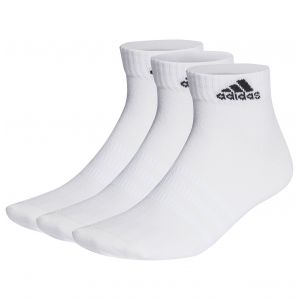 Adidas Socquettes Sportswear Pack De 3 - Blanc/noir, pointure 37-39 - Blanc - Taille 37-39