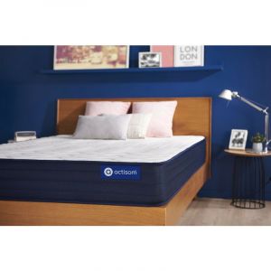 Actisom - Matelas Actiflex life 80 x 190 cm Ressorts ensachés et mémoire de forme - Epaisseur:22cm
