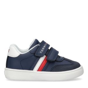 Tommy Hilfiger Baskets bébé Stripes Velcro
