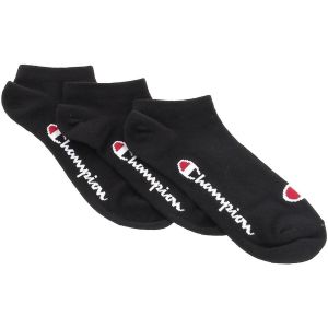 Champion Core Socks 3pp Sneaker Chaussettes, Noir, 43-46 Mixte