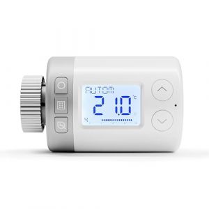 Honeywell Home - HR27 - Vanne de Thermostat de Radiateur Intelligent HR 27 ECO ETRV Vanne de Radiateur Thermostatique Programmable-Contr&ocirc;leur de Chauffage Central Intelligent Num&eacute;rique Blanc