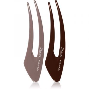 J&auml;neke Hair Clip pasadores para cabello Brown 2x13 cm