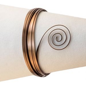 Vaessen Creative Fil aluminium plat - Chocolat - 5 m x 3,