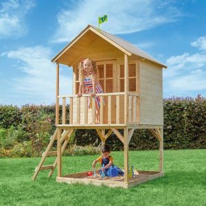 TP Toys Maisonnette cabane sur pilotis en bois FSC COLLINE