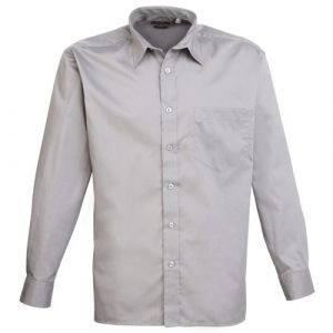 Premier Chemise à manches longues - Homme (36 FR) (Argent) - UTRW1081