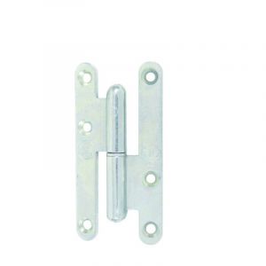 Jardinier massard Paumelle droite bois LOUTRE SEDAN 110x50 mm bouts ronds zingu&eacute; J530220