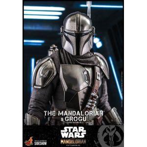 Hot Toys Star Wars The Mandalorian Action Figure 2-Pack 1/6 The Mandalorian & Grogu 30 cm