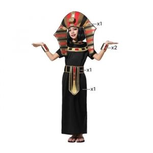Atosa Déguisement egyptienne noir enfant fille 10 a 12 años