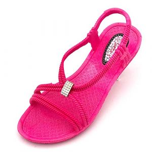 Sandales de bain semelle de marche flexible - Siebi´s - fuchsia - Taille 40