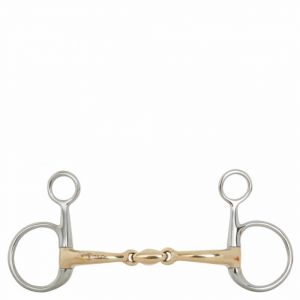 Mors baucher pour cheval double brisure BR Equitation