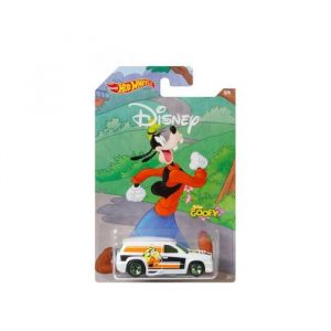 Mattel Vehicule disney : dingo fandango - collection mickey 90eme anniversaire - voiture miniature blanche 1:64 - enfant