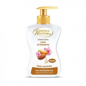 Spuma di Sciampagna Savon Cr&egrave;me Lait d'Amande 300 ml