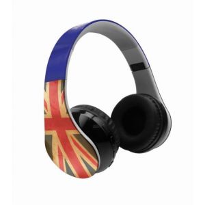Lexibook BTHP400UK - Casque Bluetooth stéréo avec design UK