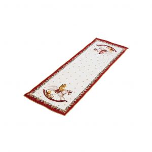 Villeroy & Boch Winter Collage Chemin de table Gobelin XL, jouets Multicolore
