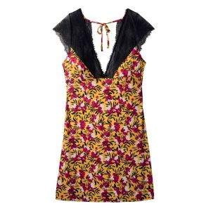 Nuisette - Jaune imprimé floral