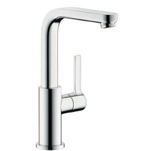 Hansgrohe Metris S Mitigeur lavabo bec haut avec Push-Open chromé -