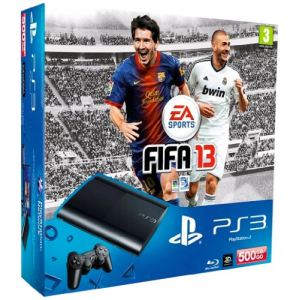 Sony PS3 Ultra Slim 500 Go + FIFA 13