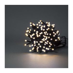 Nedis SmartLife - LED D&eacute;corative - Corde - Blanc Chaud - 200 LED's - Int&eacute;rieur et Ext&eacute;rieur - 7 Motifs de Mouvement - 20 m - Android/IOS