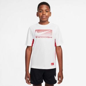 Nike T-shirt d'Entraînement Multi GX - Blanc/Rouge, pointure S: 128-137 cm - ['Blanc'] - Taille S: 128-137 cm