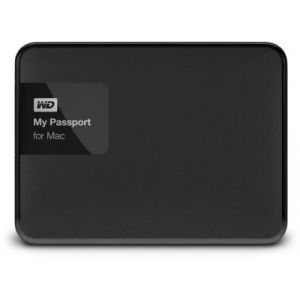 Image de Western Digital WDBJBS0010BSL - Disque dur externe My Passport for Mac 1 To 2.5" USB 3.0