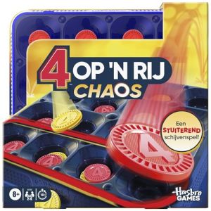 Hasbro Jeu 4 sur 'n Rij Chaos - Version n&eacute;erlandaise