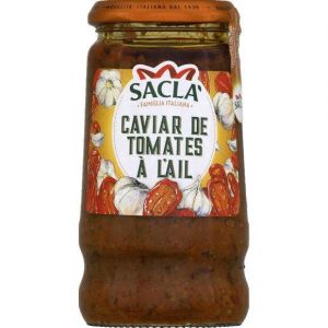 Sacla Caviar de tomates à l'ail - Le bocal de 290 g