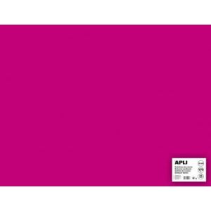 APLI Sachet de 25 feuilles de carton - Fuchsia