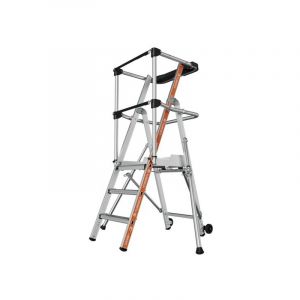 Image de Tubesca Escabeau pirl 3 marches - Hauteur max. de travail 2.70m - 2274103