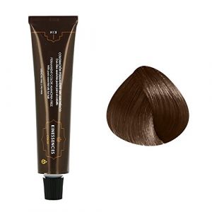 Kin Cosmetics Coloration permanente sans ammoniaque aux 5 huiles 7.50 : Blond Moyen Brun Chocolat Sans ammoniaque, Cr&egrave;me 60ml