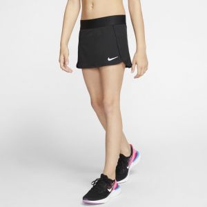 Nike Jupe de tennis Court pour Fille - Noir - Taille L - Female