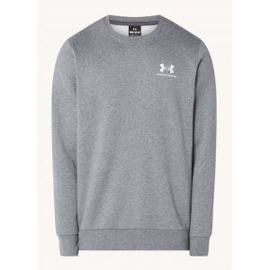 Under Armour Haut &agrave; col ras du cou UA Essential Fleece pour hommes Gray - Taille MD