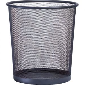 Zeller Panier à papier en maille d'acier