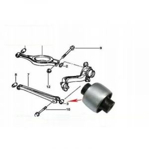 SET D'EXTRACTION ET D'INSERTION SILENT BLOC Outil Extracteur MONTAGE DEMONTAGE SILENT BLOC Essieu arriere PRESSE MECANIQUE Suspension bras de liaison KIT…