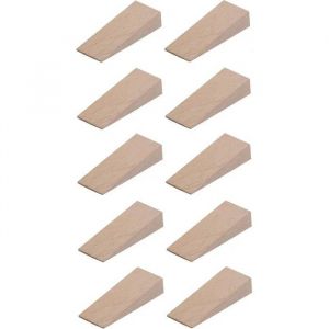 Cyclingcolors 10x cale en bois universelle 55mm x 20mm x 12mm meuble porte calage ajustement table armoire cuisine