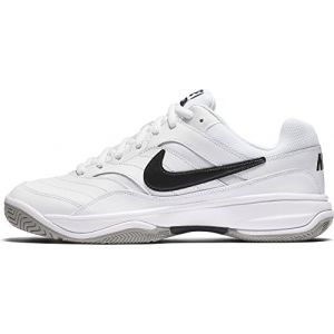 Image de Nike Court Lite, Chaussures de Tennis Homme, Blanc (White/Black/Medium Grey 100), 42.5 EU