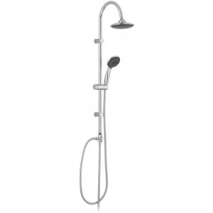 Alpha Ensemble de douche Acier Inox - IDRALITE