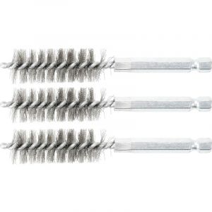 BGS Brosse En Acier | 16Mm | 6,3Mm (1/4') | 3Pi&egrave;ces 3078-16-S